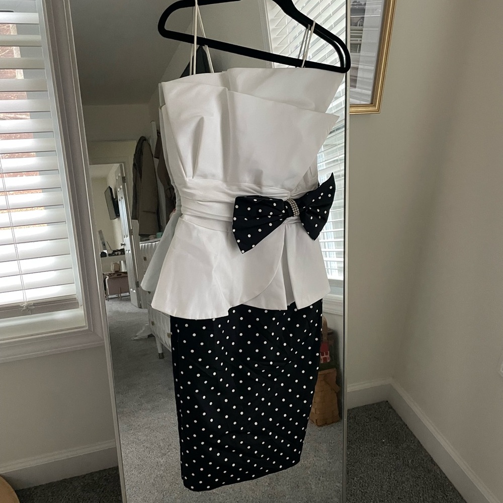 80s Pantagis Party Dress - Picture 1 of 3